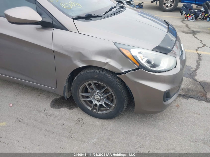 2014 Hyundai Accent Gl VIN: KMHCT5AEXEU143335 Lot: 12466946