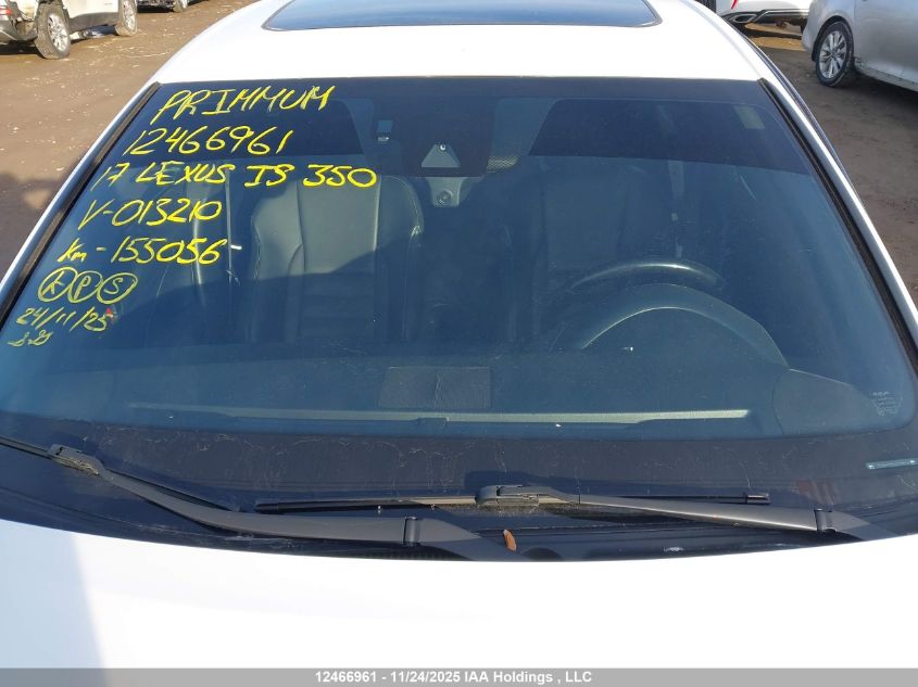 2017 Lexus Is 350 VIN: JTHCE1D21H5013210 Lot: 12466961