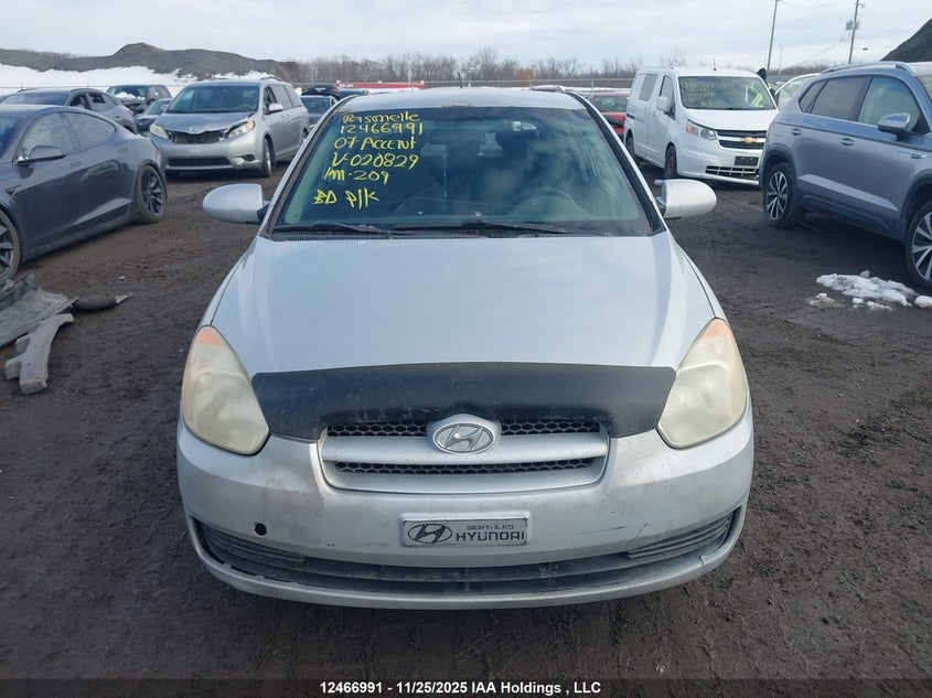 KMHCN35C97U020829 2007 HYUNDAI ACCENT photo no. 13