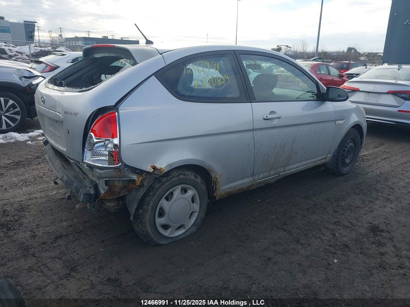 KMHCN35C97U020829 2007 HYUNDAI ACCENT photo no. 4