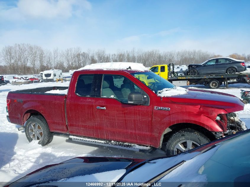 2019 Ford F150 Super Cab VIN: 1FTFX1E57KKD67064 Lot: 12466992