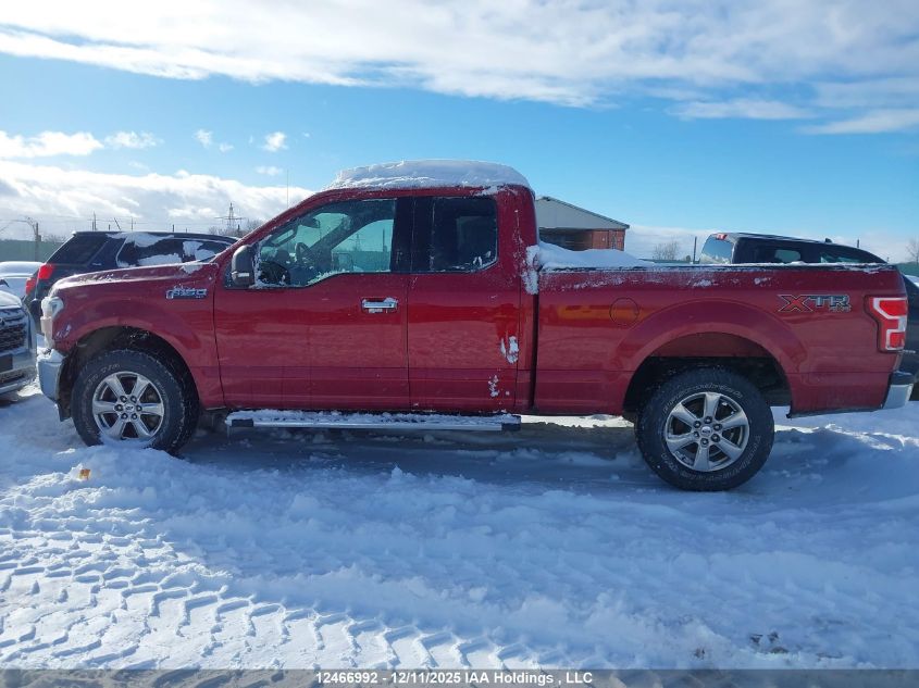 2019 Ford F150 Super Cab VIN: 1FTFX1E57KKD67064 Lot: 12466992