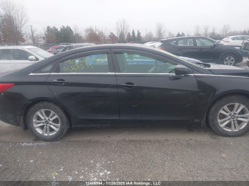 2013 Hyundai Sonata Gls VIN: 5NPEB4AC4DH568535 Lot: 12466994