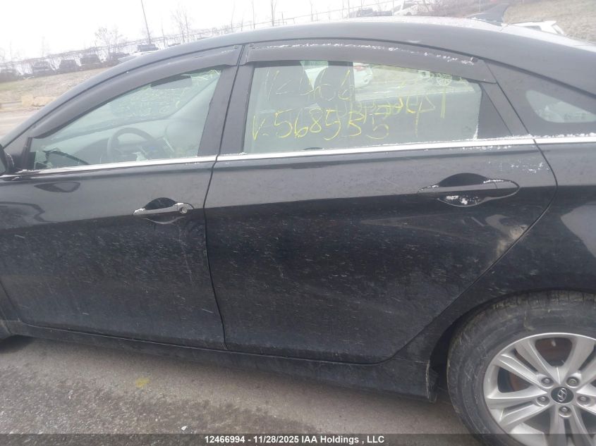 2013 Hyundai Sonata Gls VIN: 5NPEB4AC4DH568535 Lot: 12466994