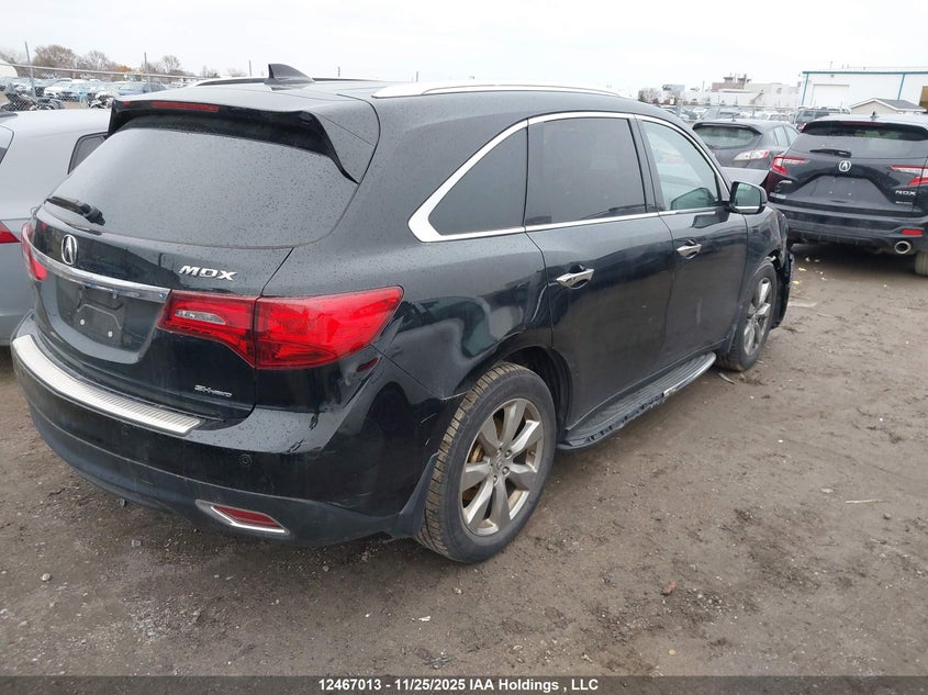 5FRYD4H81FB501898 2015 ACURA MDX photo no. 4