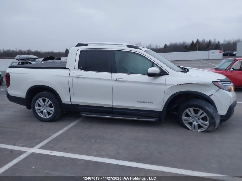 2017 Honda Ridgeline Lx VIN: 5FPYK3F39HB506494 Lot: 12467019
