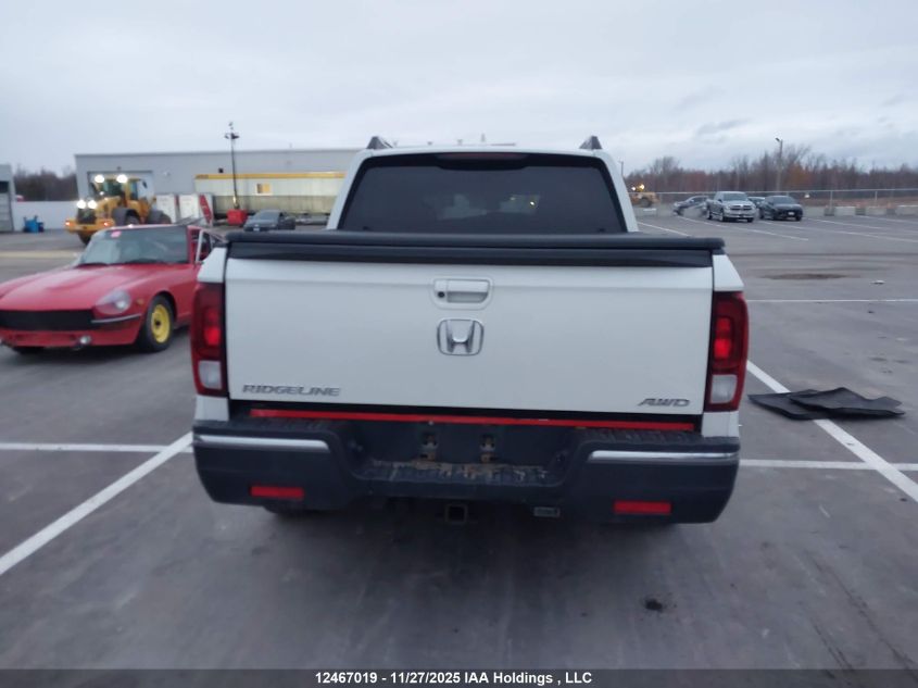 2017 Honda Ridgeline Lx VIN: 5FPYK3F39HB506494 Lot: 12467019