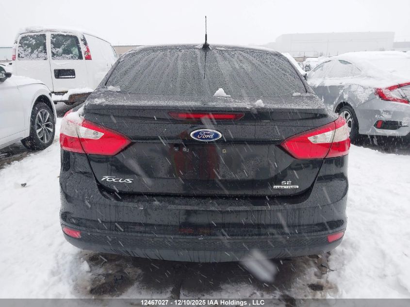 2012 Ford Focus Se VIN: 1FAHP3F20CL398439 Lot: 12467027