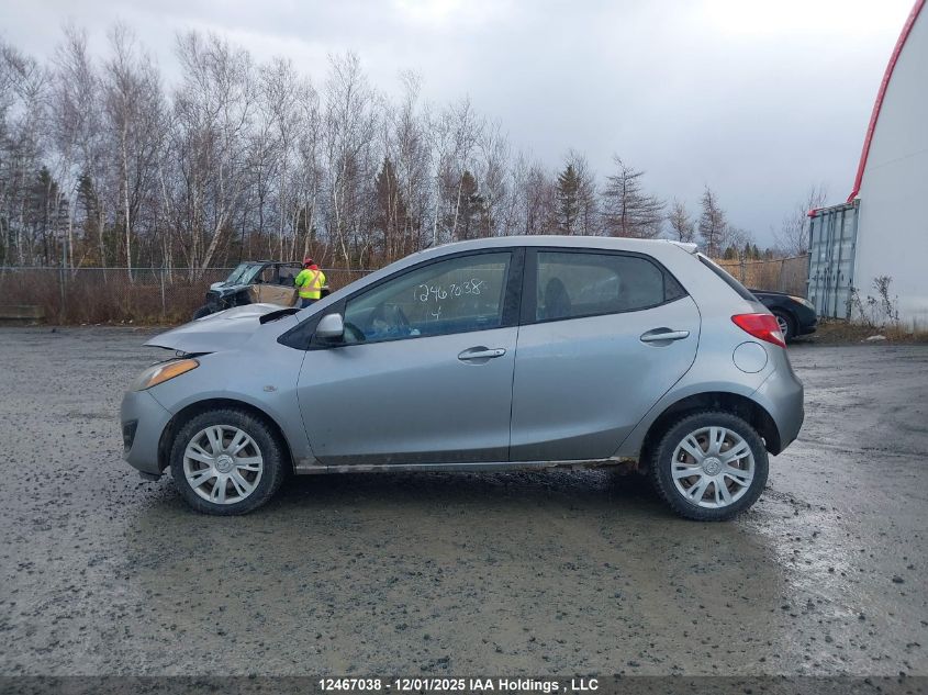 2014 Mazda Mazda2 Gx VIN: JM1DE1KY7E0187997 Lot: 12467038