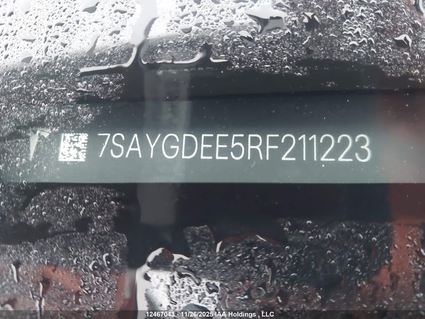 7SAYGDEE5RF211223 2024 TESLA MODEL Y photo no. 19