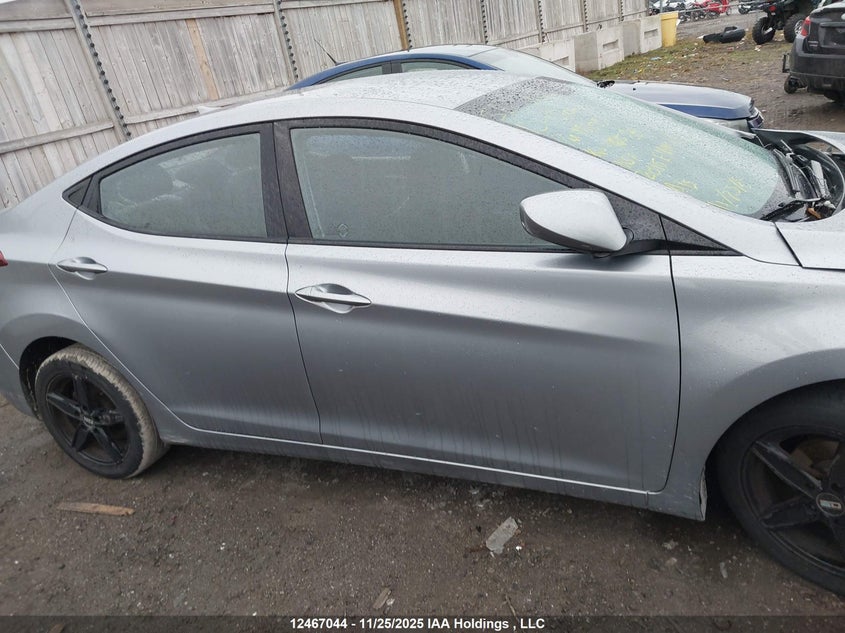 2016 Hyundai Elantra Gl VIN: 5NPDH4AE4GH788080 Lot: 12467044