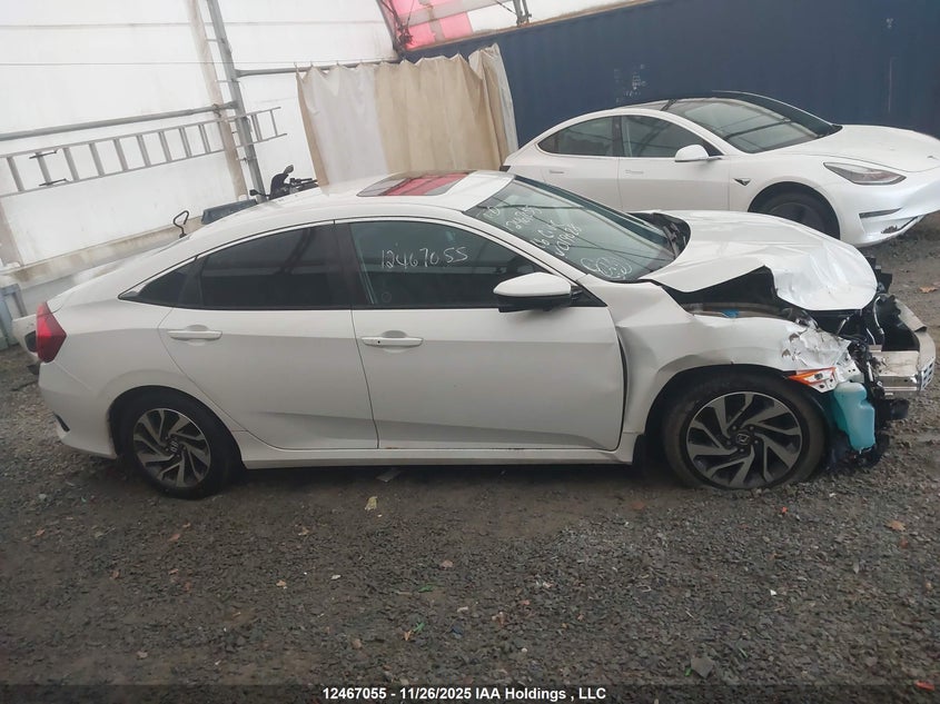 2016 Honda Civic Ex 4Dr VIN: 2HGFC2F74GH019028 Lot: 12467055