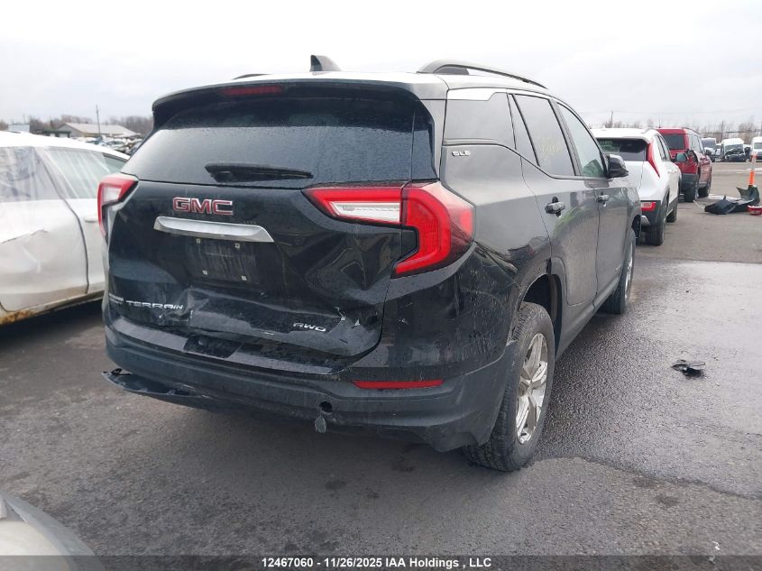 2022 GMC Terrain Sle VIN: 3GKALTEV5NL173948 Lot: 12467060