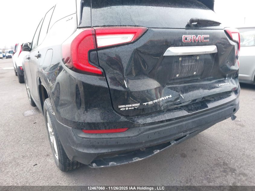 2022 GMC Terrain Sle VIN: 3GKALTEV5NL173948 Lot: 12467060