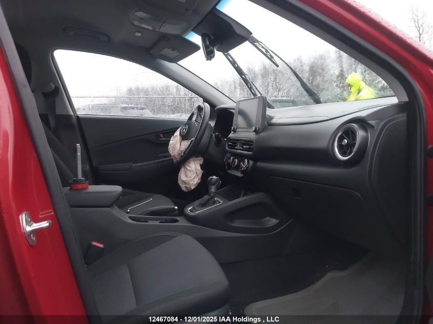 2022 Hyundai Kona Sel/Se VIN: KM8K2CAB2NU827756 Lot: 12467084