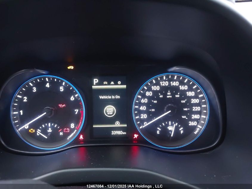 2022 Hyundai Kona Sel/Se VIN: KM8K2CAB2NU827756 Lot: 12467084