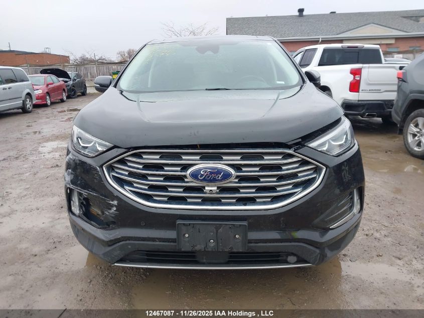 2022 Ford Edge Titanium VIN: 2FMPK4K98NBA56944 Lot: 12467087