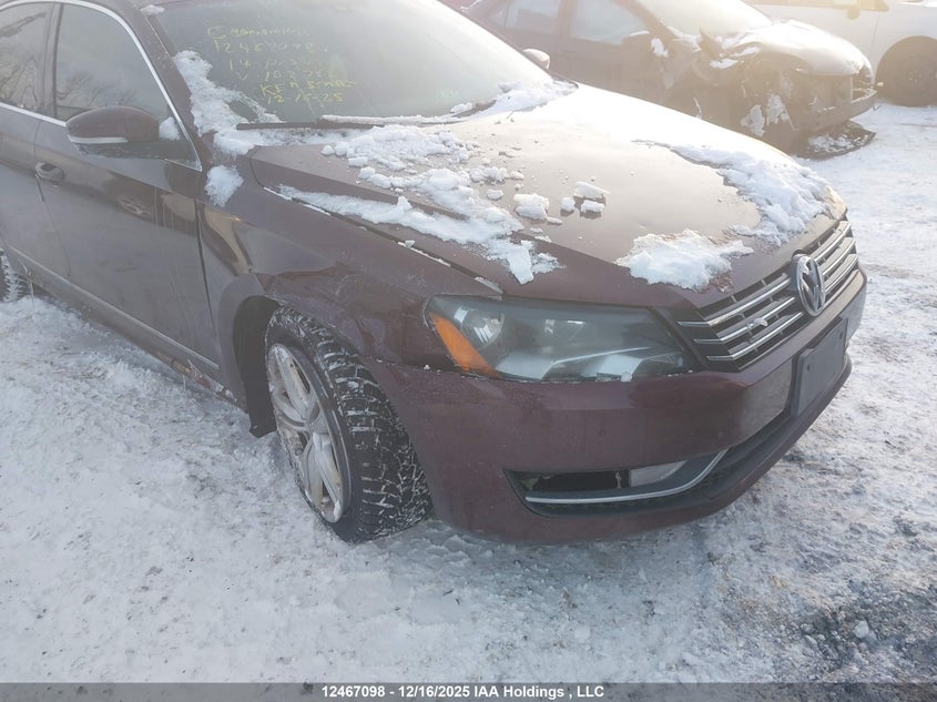 1VWBN7A31EC102762 2014 VOLKSWAGEN PASSAT photo no. 6