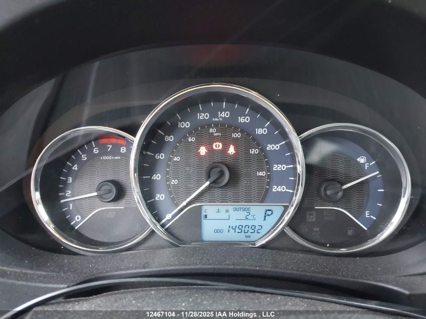 2015 Toyota Corolla L/Le/Le Pls/Prm/S/S Pls VIN: 2T1BURHE9FC335032 Lot: 12467104