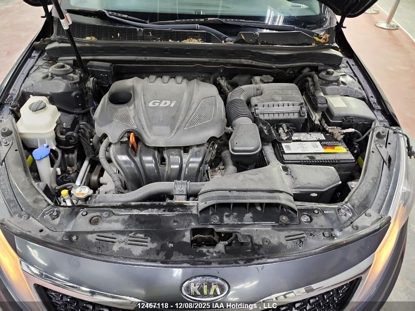 2011 Kia Optima Ex/Ex Luxury/Ex+ VIN: KNAGN4A75B5232616 Lot: 12467118