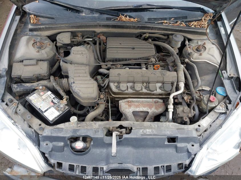 2004 Honda Civic Lx VIN: 2HGES16524H540266 Lot: 12467145