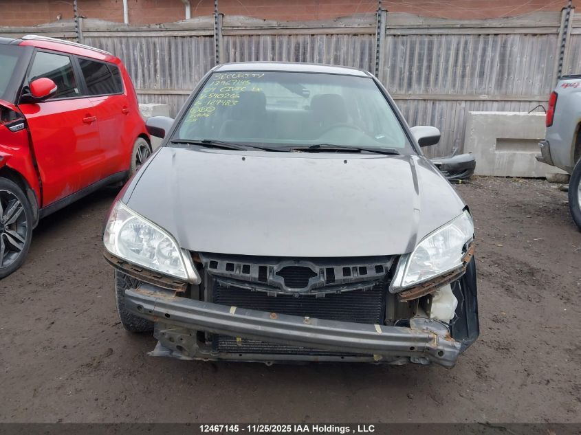 2004 Honda Civic Lx VIN: 2HGES16524H540266 Lot: 12467145