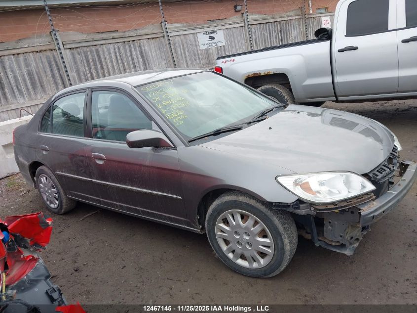 2004 Honda Civic Lx VIN: 2HGES16524H540266 Lot: 12467145