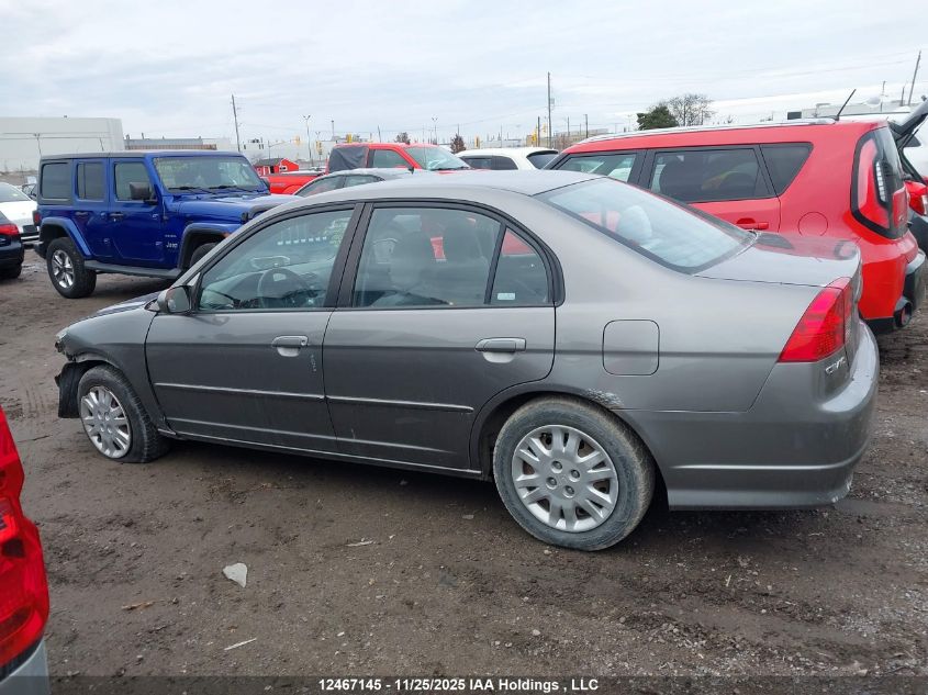 2004 Honda Civic Lx VIN: 2HGES16524H540266 Lot: 12467145