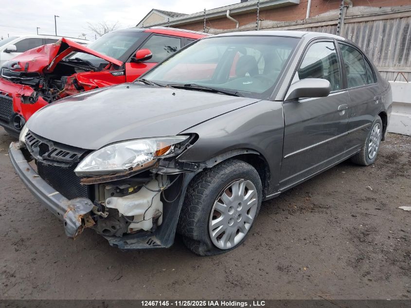 2004 Honda Civic Lx VIN: 2HGES16524H540266 Lot: 12467145