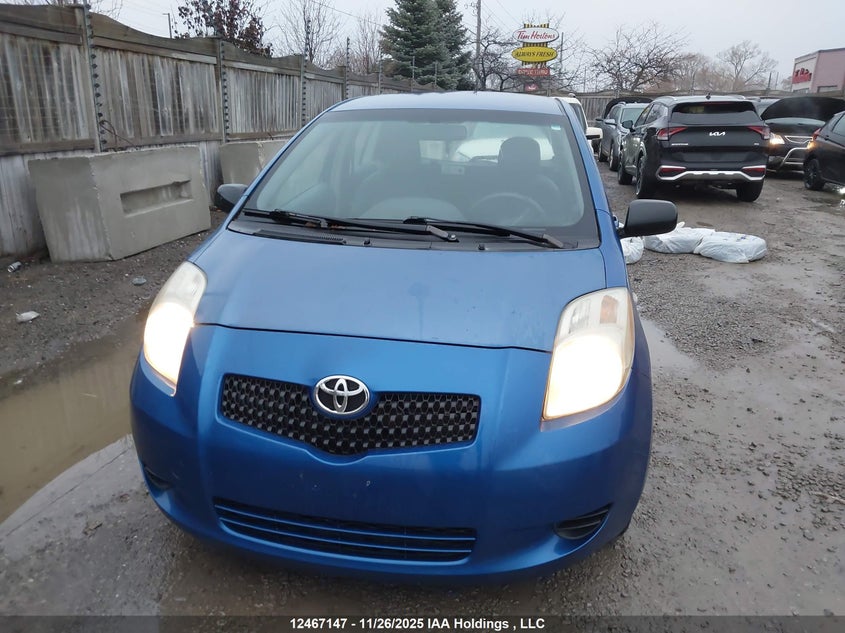 2007 Toyota Yaris VIN: JTDKT923575035836 Lot: 12467147