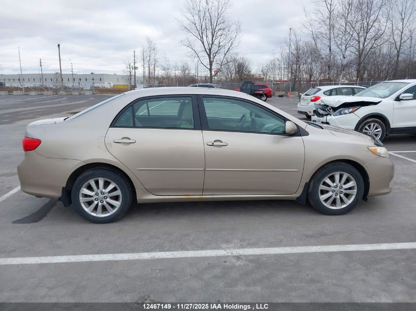 2009 Toyota Corolla S/Le/Xle VIN: 2T1BU40E79C030180 Lot: 12467149