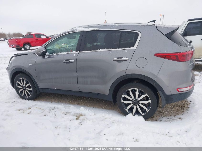 2017 Kia Sportage Ex VIN: KNDPNCAC2H7074145 Lot: 12467151