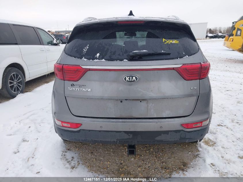 2017 Kia Sportage Ex VIN: KNDPNCAC2H7074145 Lot: 12467151