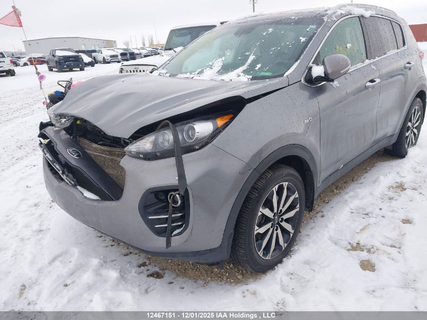 2017 Kia Sportage Ex VIN: KNDPNCAC2H7074145 Lot: 12467151