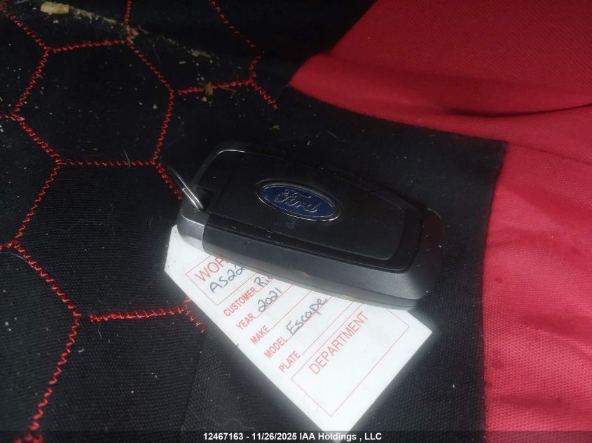 2021 Ford Escape Sel VIN: 1FMCU9H68MUA55661 Lot: 12467163