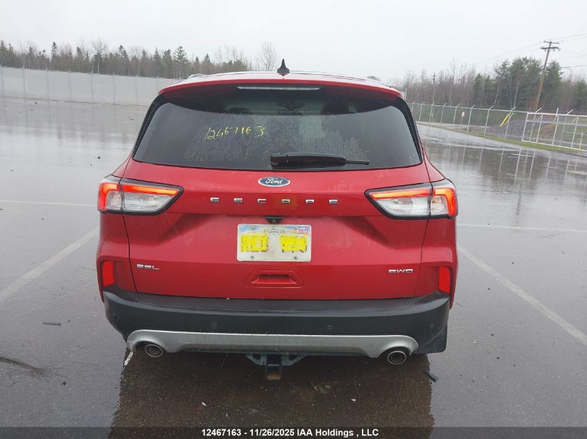 2021 Ford Escape Sel VIN: 1FMCU9H68MUA55661 Lot: 12467163