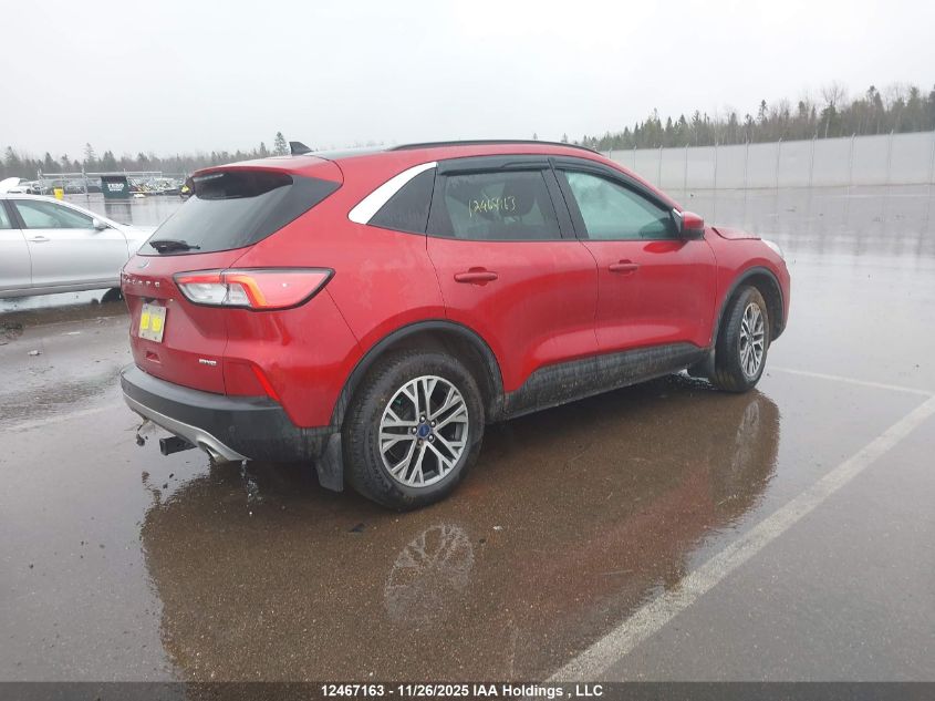 2021 Ford Escape Sel VIN: 1FMCU9H68MUA55661 Lot: 12467163