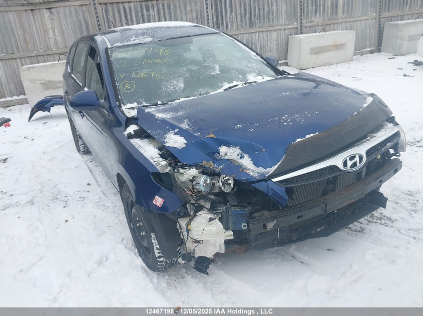 KMHDB8AE1CU136960 2012 Hyundai Elantra Touring Gls auction photo 1