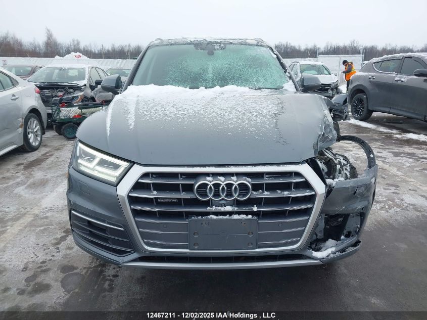2018 Audi Q5 VIN: WA1CNAFY5J2033285 Lot: 12467211