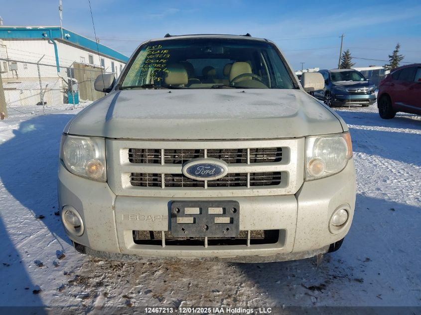 2008 Ford Escape Limited VIN: 1FMCU941X8KA60985 Lot: 12467213