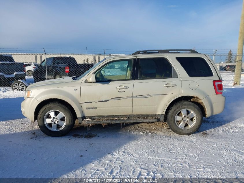 2008 Ford Escape Limited VIN: 1FMCU941X8KA60985 Lot: 12467213