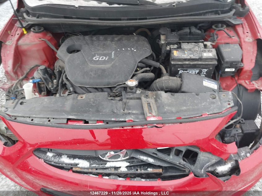 2015 Hyundai Accent Gs VIN: KMHCT5AE9FU228152 Lot: 12467229