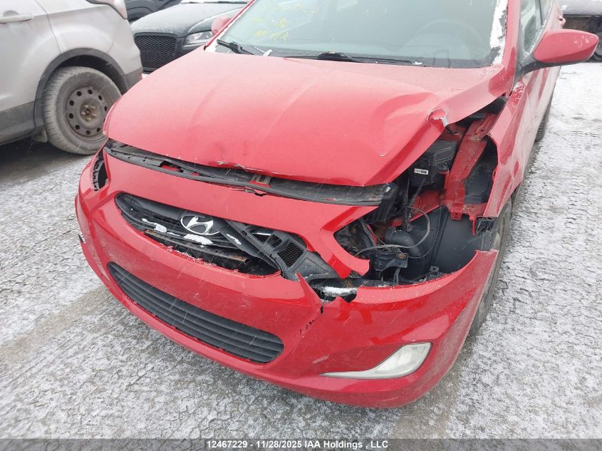 2015 Hyundai Accent Gs VIN: KMHCT5AE9FU228152 Lot: 12467229