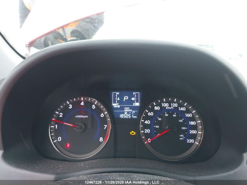 2015 Hyundai Accent Gs VIN: KMHCT5AE9FU228152 Lot: 12467229