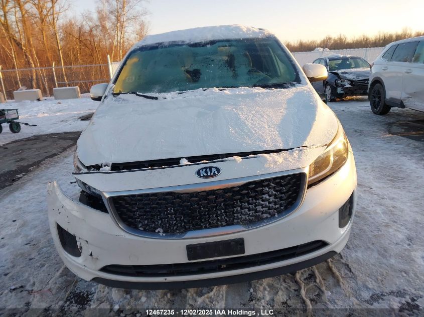 2017 Kia Sedona Lx VIN: KNDMB5C12H6257604 Lot: 12467235