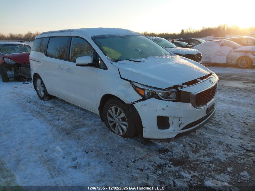 2017 Kia Sedona Lx VIN: KNDMB5C12H6257604 Lot: 12467235