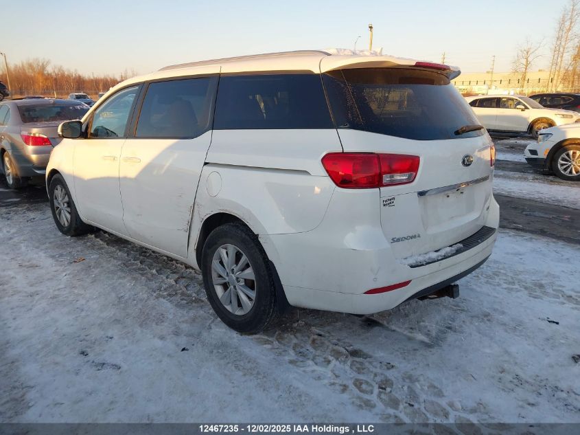 2017 Kia Sedona Lx VIN: KNDMB5C12H6257604 Lot: 12467235
