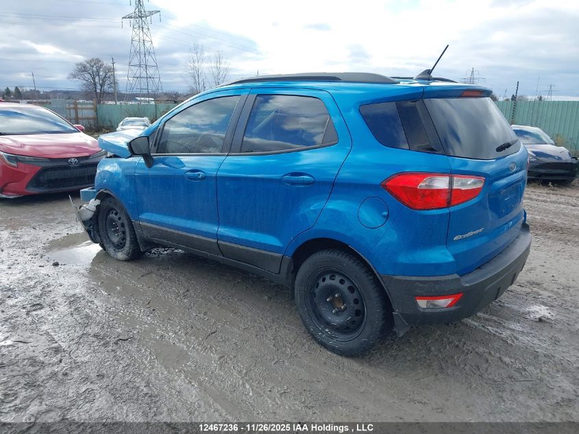 2018 Ford Ecosport Se VIN: MAJ3P1TE3JC211253 Lot: 12467236