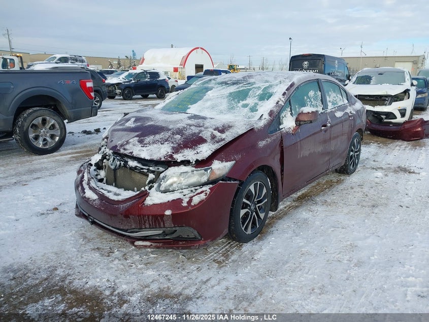 2HGFB2F59DH025839 2013 HONDA CIVIC photo no. 2