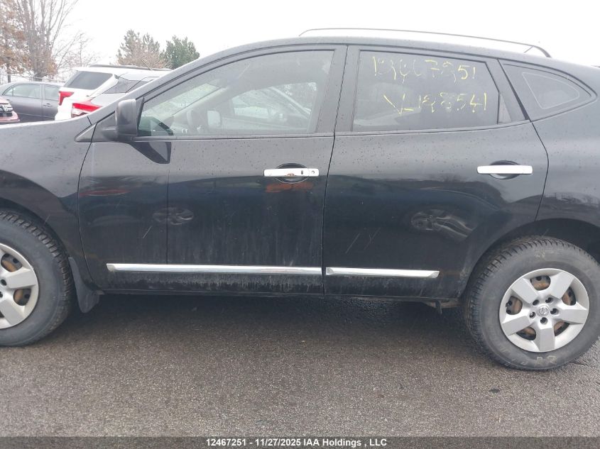 2013 Nissan Rogue VIN: JN8ASSMV2DW128541 Lot: 12467251